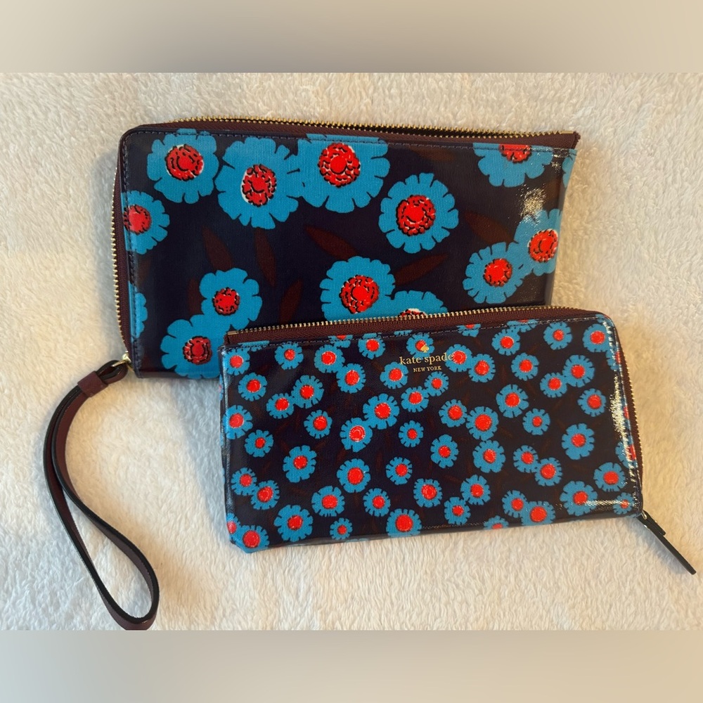 Kate Spade New York Cameron Street Tangier Stacy Wallet Peacock Blue